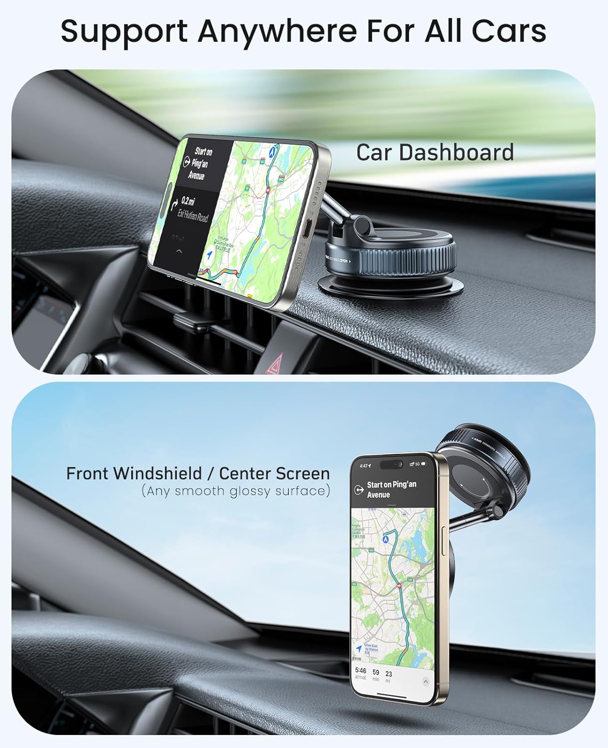 360° Adjustable Magnetic Phone Holder