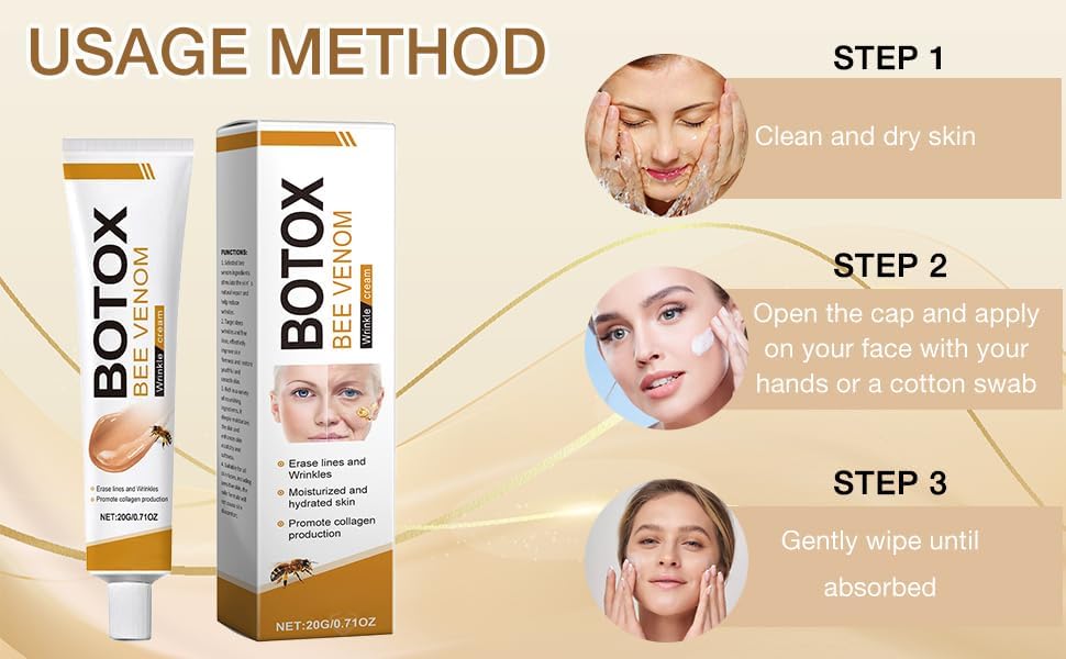 Botox™ Bee Venom Wrinkle Removal Cream