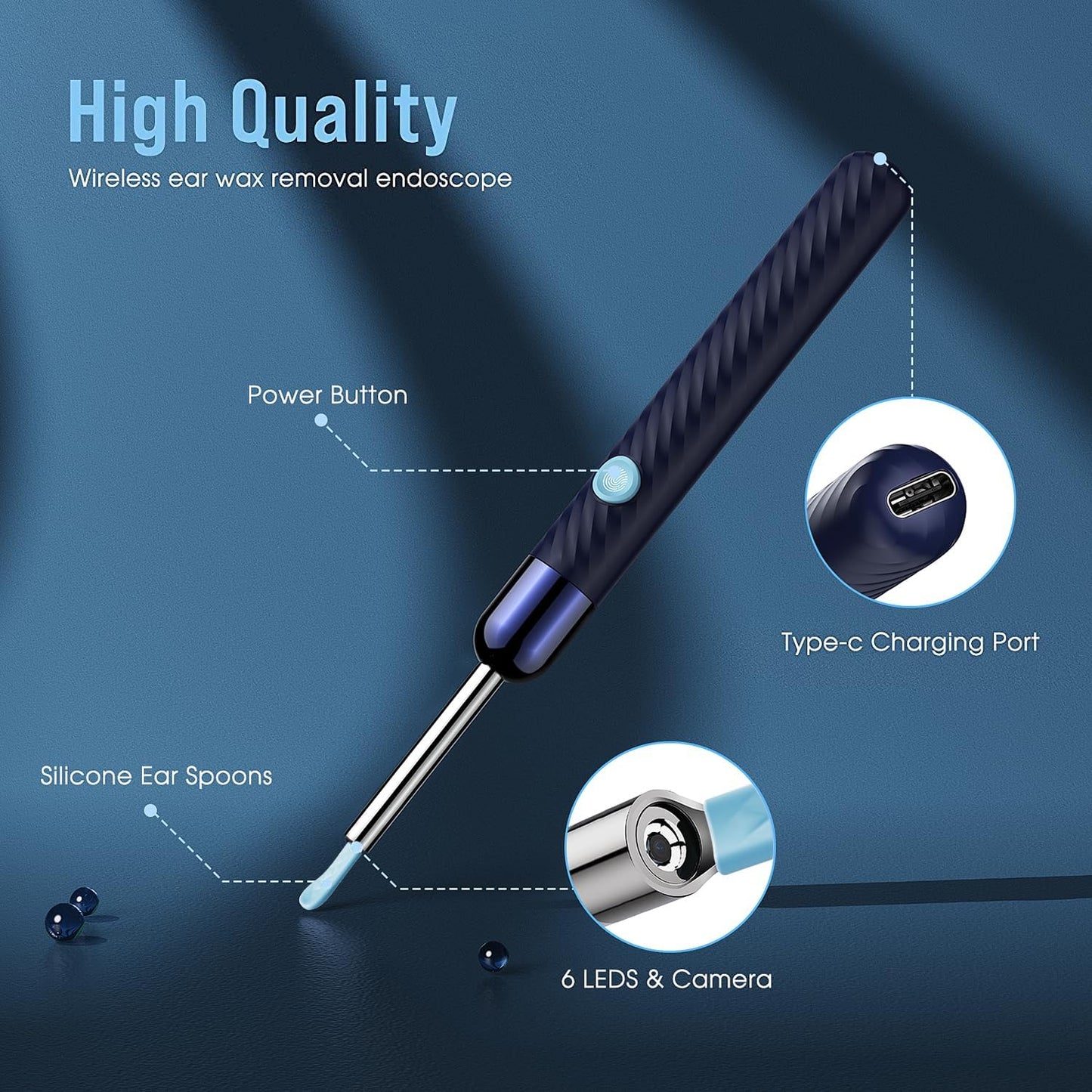 Earwax Remover Tool Pro with 1080p Camera